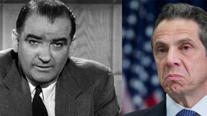 Joseph McCarthy and Governor Andrew Cuomo