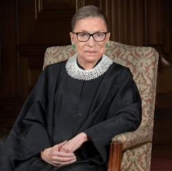 portrait of U.S. Supreme Court Justice Ruth Bader Ginsburg